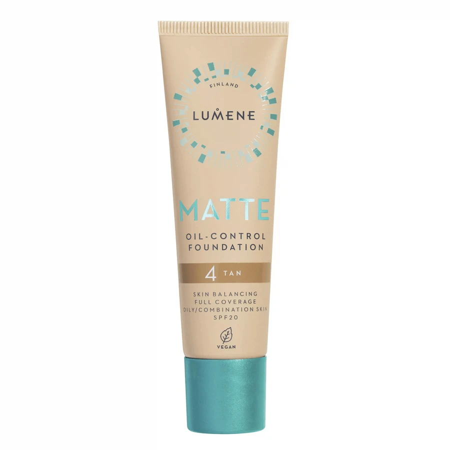 Lumene Matte, матирующий тональный крем, №4, Tan, 30 мл: цены и характеристики