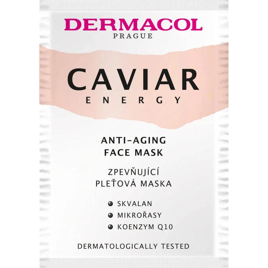 Dermacol Caviar energy facial mask 1×1 шт, маска для лица: цены и характеристики