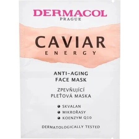 Dermacol Caviar energy facial mask 1×1 шт, маска для лица: цены и характеристики