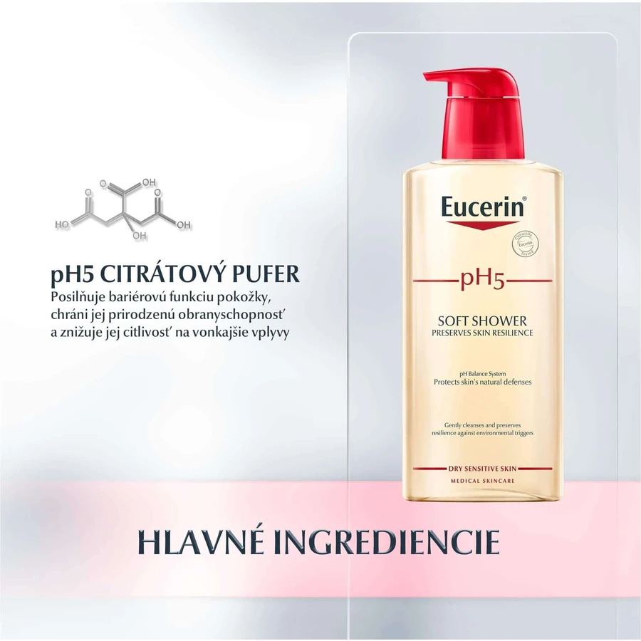 Eucerin pH5 Гель для душа 400 мл 400 мл: цены и характеристики