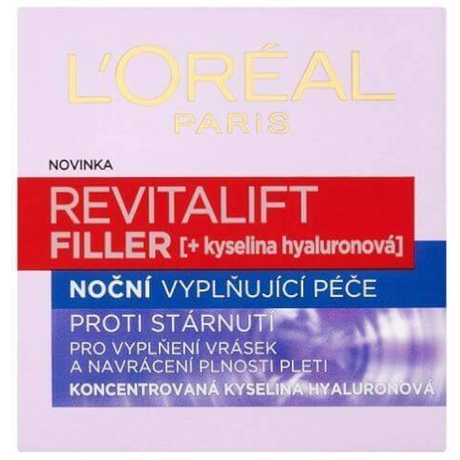 L'Oréal Paris Revitalift Filler HA nony cream 50 мл: цены и характеристики