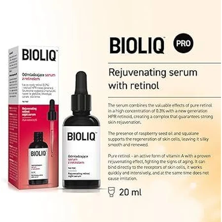 Bioliq Pro Разглаживающая ночная сыворотка с ретинолом, 20 мл - Долгожитель!: цены и характеристики