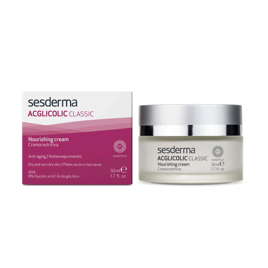 Sesderma Acglicolic Classic, відновлюючий крем для обличчя, 50 мл: ціни та характеристики