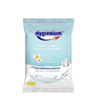 Вологі серветки для інтимної гігієни, 20 шт, Hygienium