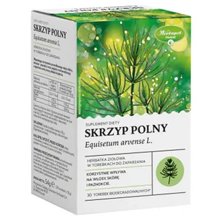 Herbapol Skrzyp Polny, трав'яний чай, 30 біорозкладних пакетиків