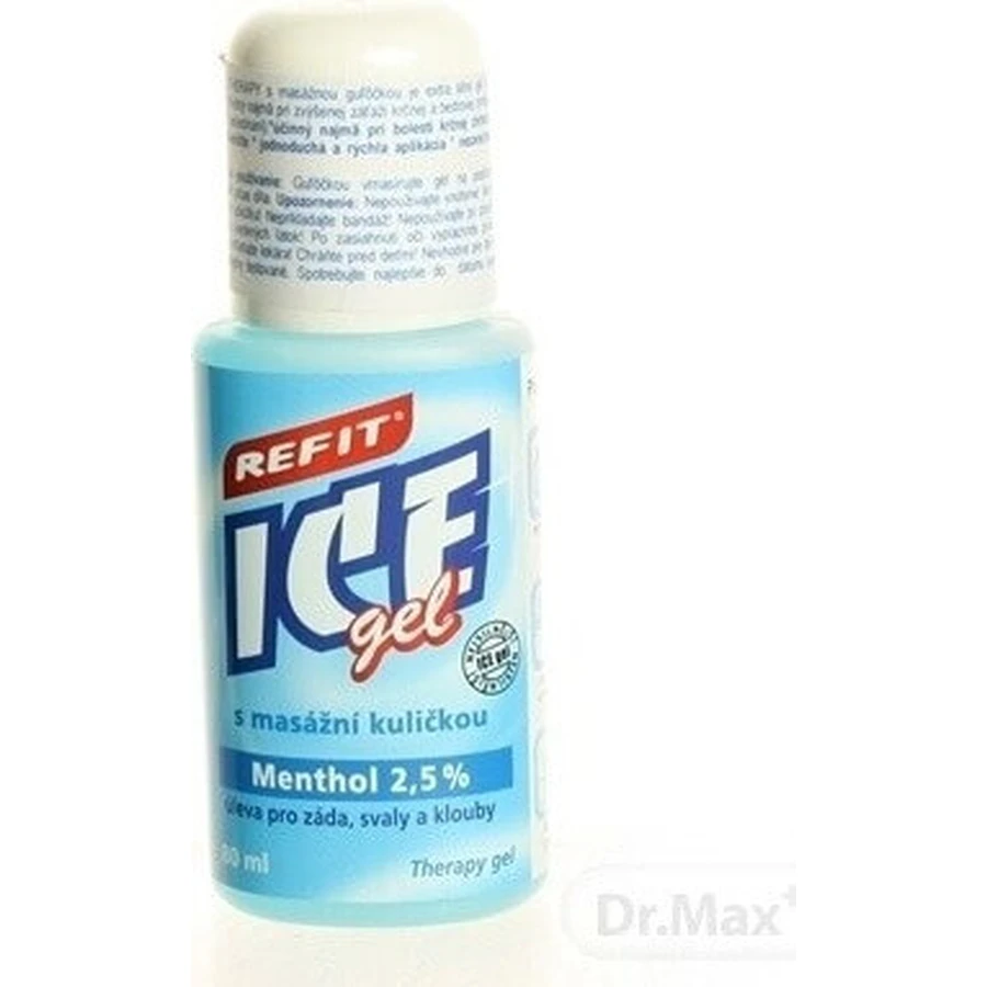 REFIT ICE GEL MENTHOL ролл-он 1×80 мл, гель: цены и характеристики
