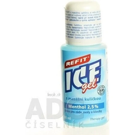 REFIT ICE GEL MENTHOL ролл-он 1×80 мл, гель: цены и характеристики