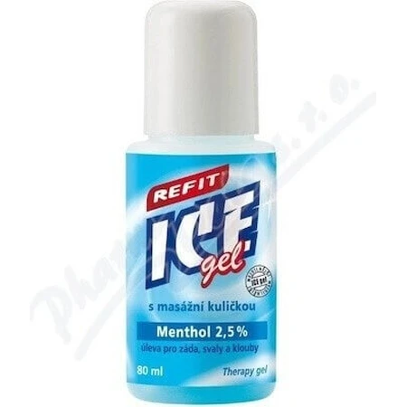 REFIT ICE GEL MENTHOL ролл-он 1×80 мл, гель: цены и характеристики