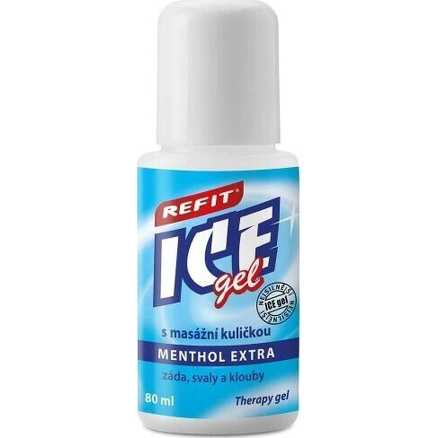 REFIT ICE GEL MENTHOL ролл-он 1×80 мл, гель: цены и характеристики