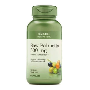 Gnc Herbal Plus Saw Palmetto 500 мг, екстракт пальми, 90 капс.