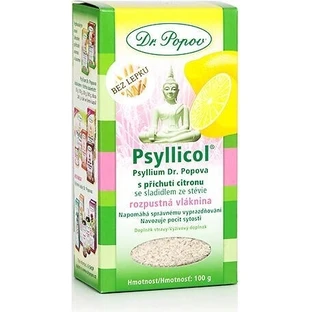 DR. POPOV PSYLICOL CITRON 1×100 г, розчинна клітковина
