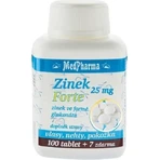 MedPharma ZINOC 25 mg Forte 1×107 тбл, (цинк у формі глюконату): ціни та характеристики