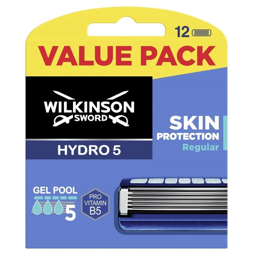 Wilkinson Hydro 5 Skin Protection Запасные лезвия, 12 штук: цены и характеристики