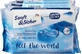 Sanft&Sicher Вологі туалетні серветки Feel the World, 150 шт.
