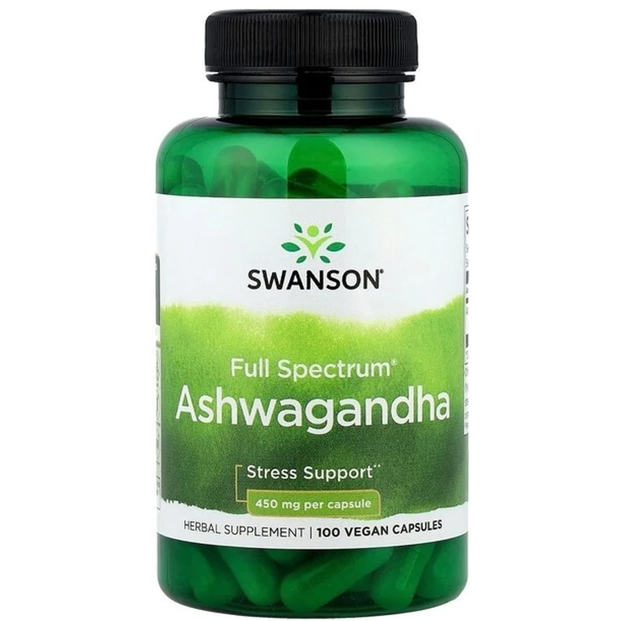 Ашваганда 450 мг Swanson Ashwagandha, 100 капсул: ціни та характеристики