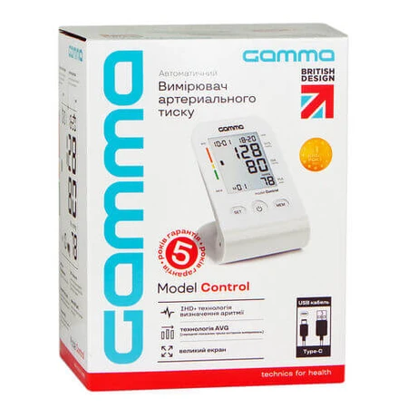 Измеритель артериального давления "Gamma" Control: цены и характеристики