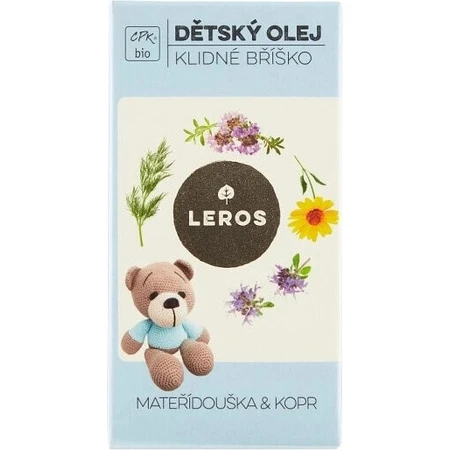 LEROS BIO дитяча олійка спокійний животик 60мл 1×60 мл: ціни та характеристики