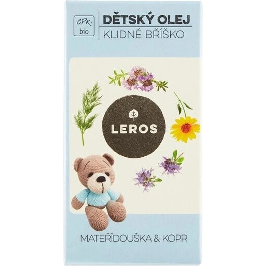 LEROS BIO дитяча олійка спокійний животик 60мл 1×60 мл: ціни та характеристики