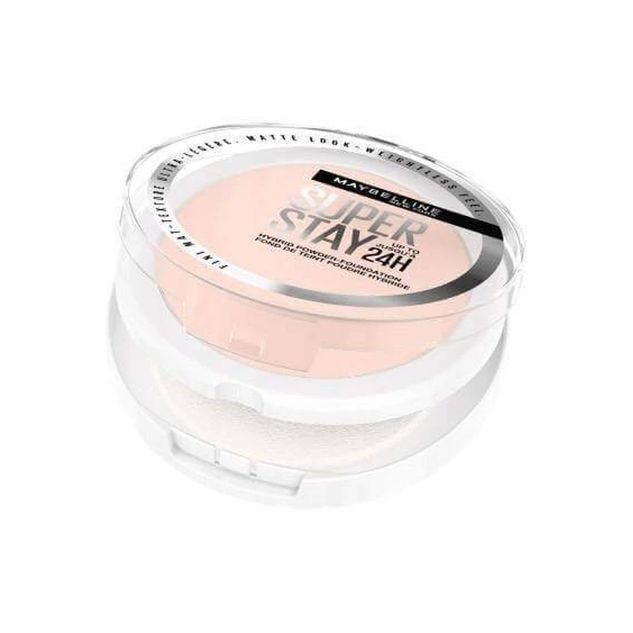 Maybelline New York SuperStay 24H Hybrid Powder-Foundation 05 пудра для обличчя, 9 г 1×9 г, пудра для обличчя: ціни та характеристики