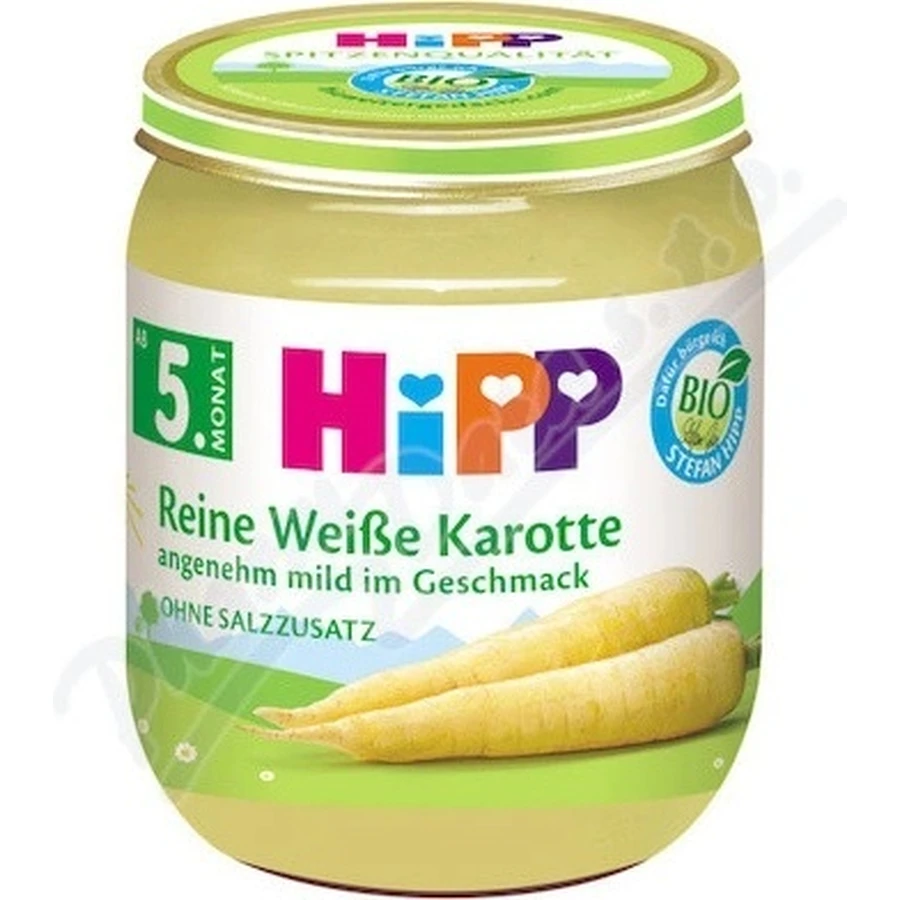 HiPP BIO Белая морковь 1×125 г, овощная закваска: цены и характеристики