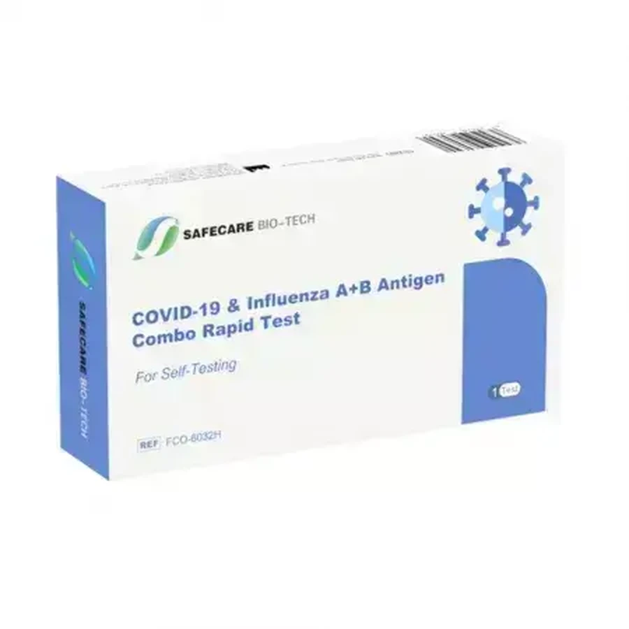 Комбінований тест на Covid 19 та групи A+B, Safecare: ціни та характеристики