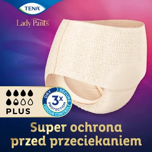 Tena Lady Pants Creme, кремові трусики, розмір M, 75-105 см, Plus, 30 штук