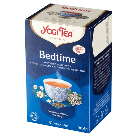 Yogi Tea, Чай для сна (Bedtime) Bio, 1,8 г x 17 пакетиков: цены и характеристики