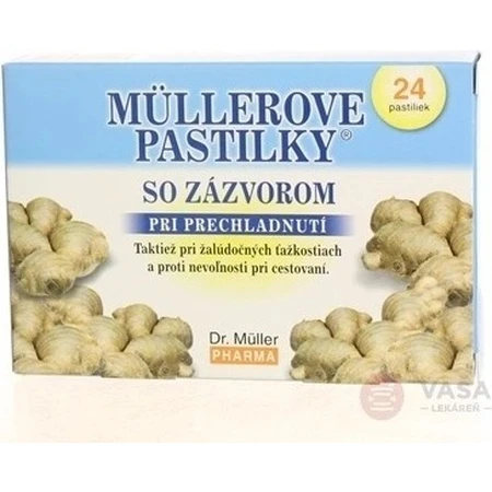 MÜLLER ПАСТИЛКИ з кришечкою 1×24 шт, зігріваючі: ціни та характеристики