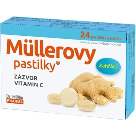 MÜLLER ПАСТИЛКИ з кришечкою 1×24 шт, зігріваючі: ціни та характеристики