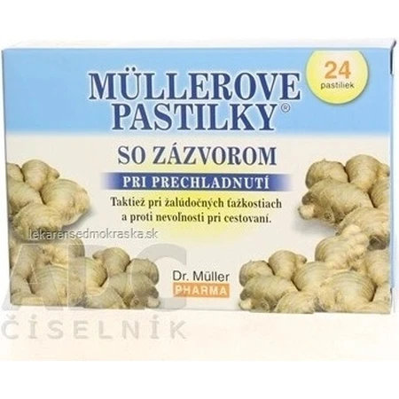 MÜLLER ПАСТИЛКИ з кришечкою 1×24 шт, зігріваючі: ціни та характеристики
