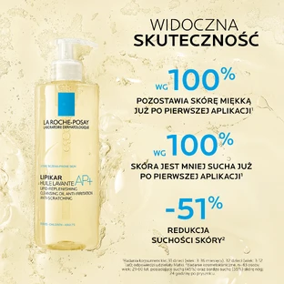 La Roche Posay Lipikar Очищуюча олія AP+ Очищуюча олія, 400 мл