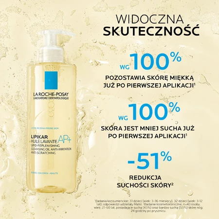 La Roche Posay Lipikar Очищуюча олія AP+ Очищуюча олія, 400 мл: ціни та характеристики