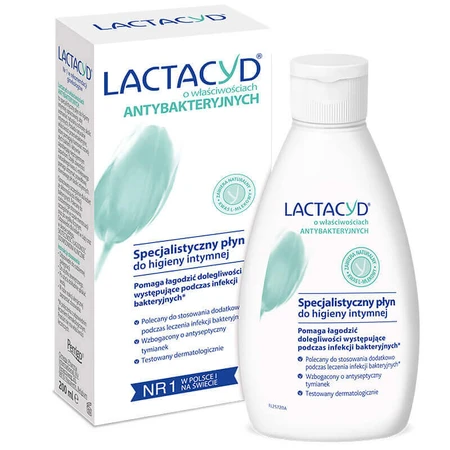 Lactacyd, спеціалізований лосьйон для інтимної гігієни, 200 мл: ціни та характеристики