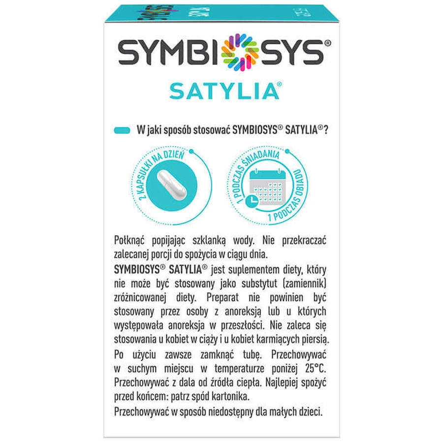 Symbiosys Satylia, 60 капсул: цены и характеристики