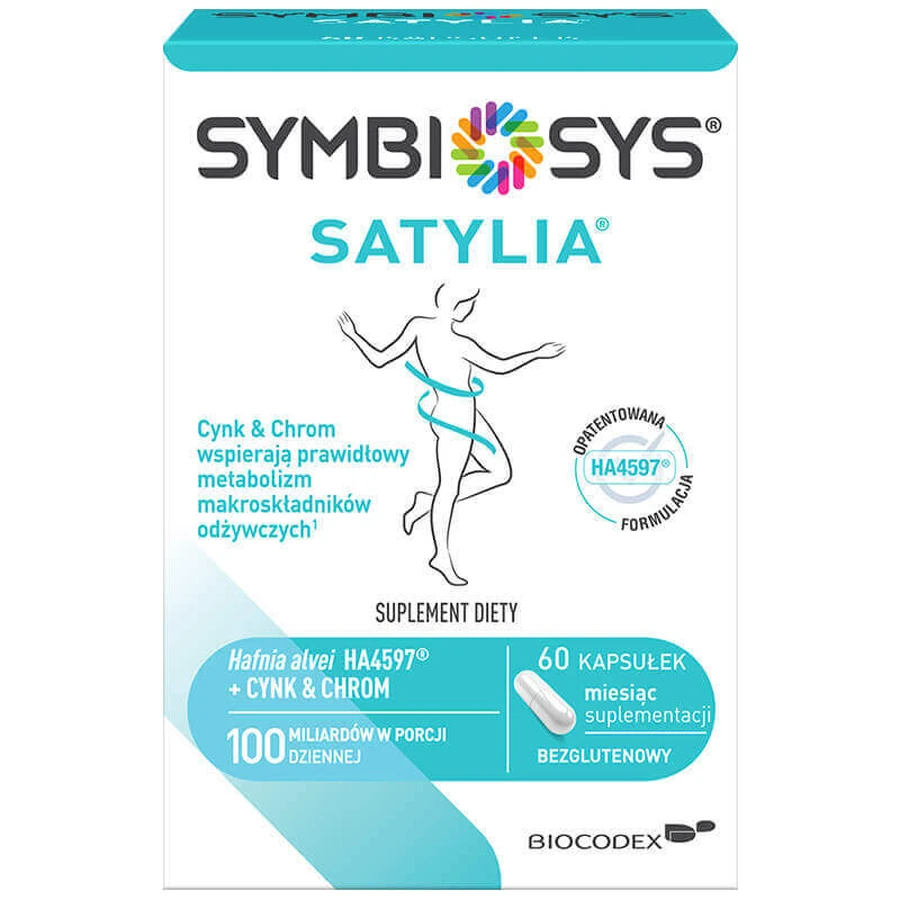 Symbiosys Satylia, 60 капсул: цены и характеристики