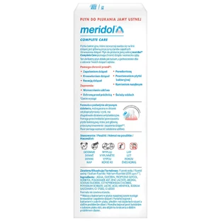 Meridol Complete Care, ополіскувач для порожнини рота, без спирту, 400 мл