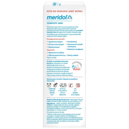 Meridol Complete Care, ополіскувач для порожнини рота, без спирту, 400 мл: ціни та характеристики