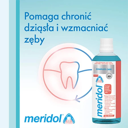 Meridol Complete Care, ополіскувач для порожнини рота, без спирту, 400 мл: ціни та характеристики
