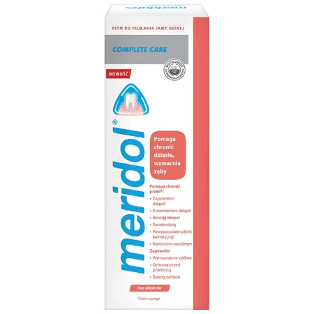 Meridol Complete Care, ополіскувач для порожнини рота, без спирту, 400 мл: ціни та характеристики