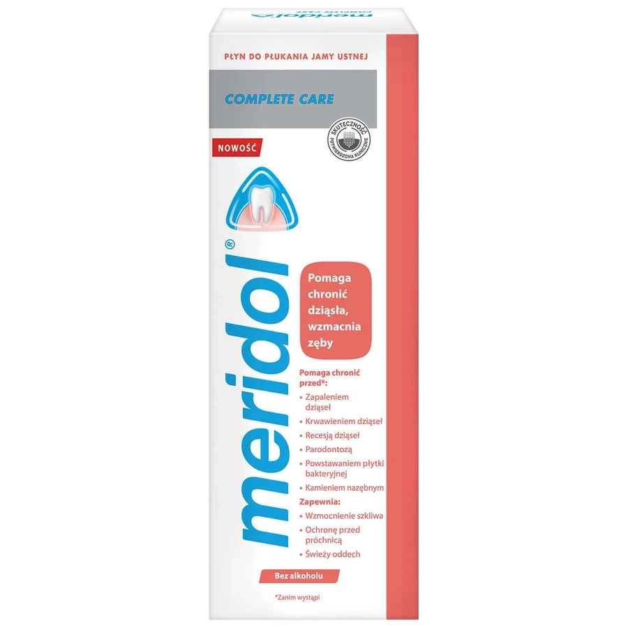 Meridol Complete Care, ополіскувач для порожнини рота, без спирту, 400 мл: ціни та характеристики