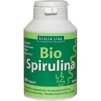 Health Link SPIRULINA BIO 1×300 tbl, спіруліна: ціни та характеристики