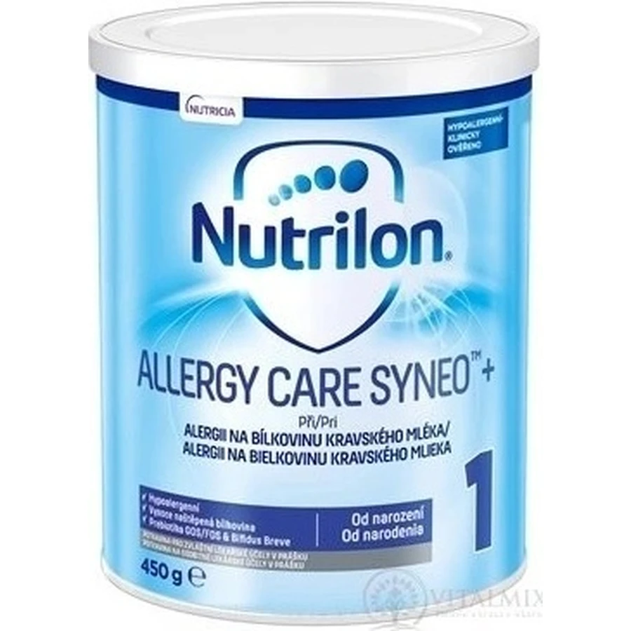 Nutrilon Allergy Care Syneo+ 1 1x450 г, гипоаллергенное специальное молоко: цены и характеристики