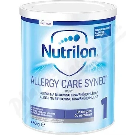 Nutrilon Allergy Care Syneo+ 1 1x450 г, гипоаллергенное специальное молоко: цены и характеристики