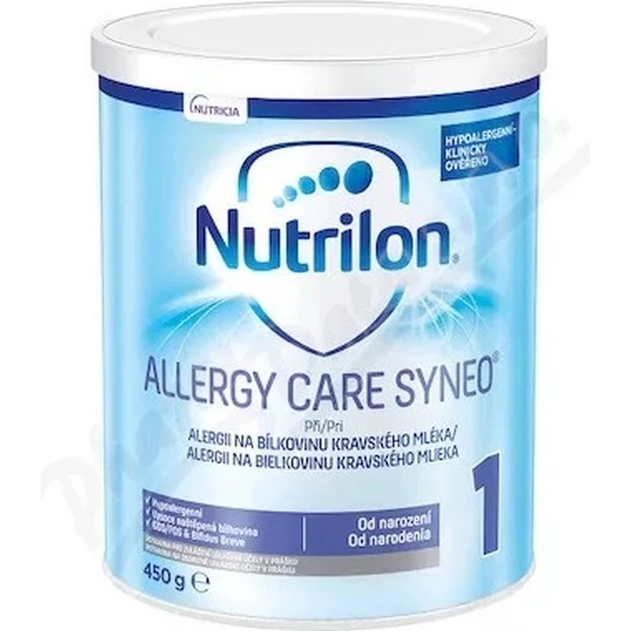 Nutrilon Allergy Care Syneo+ 1 1x450 г, гипоаллергенное специальное молоко: цены и характеристики