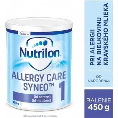 Nutrilon Allergy Care Syneo+ 1 1x450 г, гипоаллергенное специальное молоко: цены и характеристики