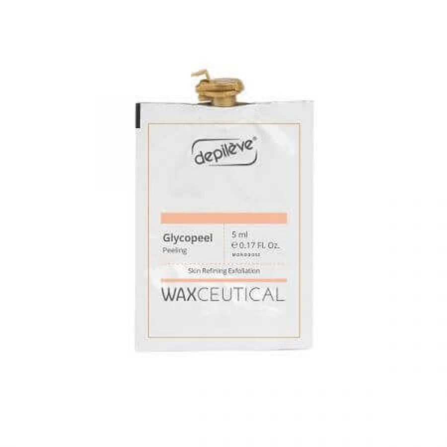 Depil Waxceutical Glycopeel Предэпиляционный отшелушивающий скраб с гликолевой кислотой, 10 x 5 мл, Depileve: цены и характеристики