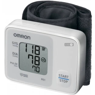 Измеритель артериального давления Omron RS1 (HEM-6120-E), на запястье