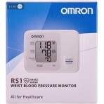 Вимірювач артеріального тиску Omron RS1 (HEM-6120-E), на зап'ястку: ціни та характеристики