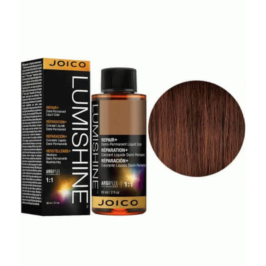 Профессиональная перманентная краска для волос Joico Lumishine Permanent Creme 4NW 74 мл: цены и характеристики