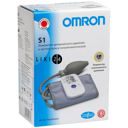 Измеритель артериального давления Omron S1 (HEM 4030-RU): цены и характеристики